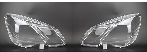 PAKJEL Auto-Scheinwerfer-Objektiv-Glas-Lampenschirm,helles Gehäuse,für Mercedes Benz E Series W212 2010-2013.,C-Left and Right