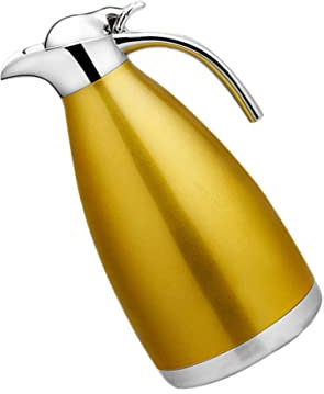 Didiseaon Thermal Coffee Carafe Insulated Kettle Clear Water Bottles Coffee Machine Electric Kettle Tea Pot Portable Coffee Maker Portable Tea Kettle Thermal Carafe Pitcher Jug Vacuum