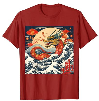 Nouvel an chinois 2024 année du dragon Bonne année 2024 T-Shirt