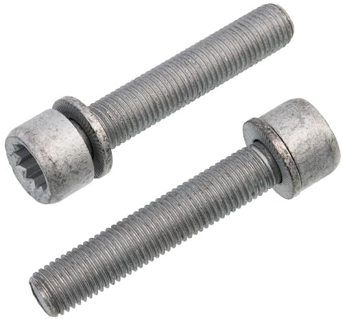 AERZETIX - C72963-2x Bolzen, Bremssattel М12x1.5 - Montageseite Hinterachse - kompatibel mit Audi Vw Seat Skoda - OE-Nummern N 910 068 02, N 911 689 01