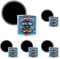 Hammerite Direct to Rust Exterior Gloss Black Metal Paint, Smooth Finish. Corrosion Resistant Black Gloss Paint and Rust Remover, 8 Year Protection - 250ml Tin 1.25 SqM Coverage (Pack of 5)