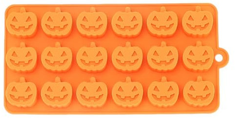 VYIBPDY Moule à citrouille d'Halloween, Moule à Gâteau en Silicone, Antiadhésif Moules à Forme Spécifique de Cuisine Moule en Silicone pour Pâtisserie, Savons, Dessert, Décoration, 1 pièce
