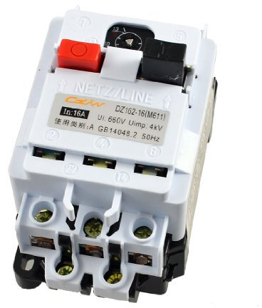 PHNOITPQ DZ162-16 AC 660V 16Amp Disjoncteur de Protection Moteur 3 pôles