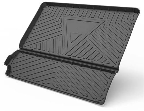 Bandeja Maletero para Peugeot para 5008 2017 2018 2019 2020 2021 TPE Alfombrilla Suelo Carga Coche-Alfombrilla Maletero Todo Tipo Clima Alfombra Protección Modificada Funda Maletero Coche