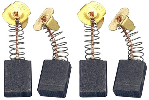 Yuiturt 4 Stück Kohlebürsten für Elektrowerkzeuge, Kohlebürsten Ersatz für Evolution Rage 3S & Fury 3-S Gehrungssäge 030-0254