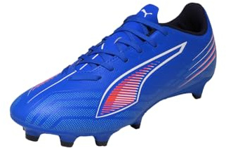 PUMA Ultra 6 Play Fg/Ag WN's Fußballschuh für Damen, Ultra Blau PUMA Weiß Leuchtend Rot, 39 EU