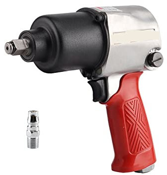Lufthammer Heavy Duty Twin Hammer 1/2 Zoll Antrieb 680 Nm Pneumatischer Schlagschrauber High Torque Air Impact Steckschlüssel Schraubenschlüssel Luftbetriebene Werkzeuge