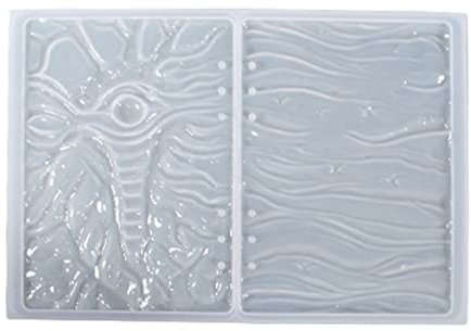 Dragon Eye Notizbuch, Epoxidharz, Gießform, Silikonbuch für Schalen, Leder, für Hülle