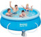 Trade Shop - Piscina Fuori Terra Rotonda Gonfiabile 244x61cm Fast Set con Pompa Filtro 57450 -