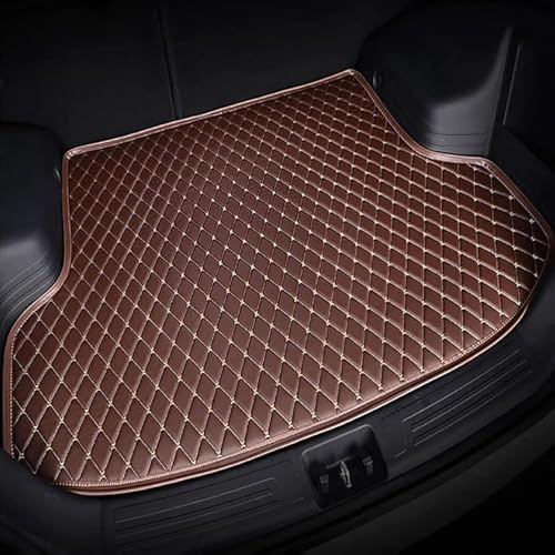 Juego de alfombrillas de goma y bandeja de maletero para Citroen C3 Aircross 2017-2023, antideslizantes, impermeables, resistentes a la abrasión, inodoros, accesorios interiores del coche
