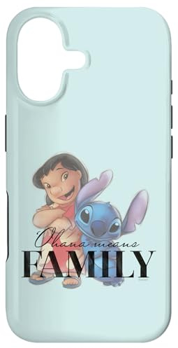 Hülle für iPhone 17 Disney 100 Anniversary Lilo & Stitch D100 Zitat Ohana