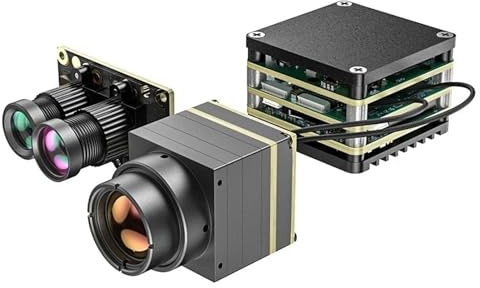 FPV Drone Camera Guidance Module Kit with AI Tracking and Thermal Imaging, Dual Camera Vision System for RC Aircraft
