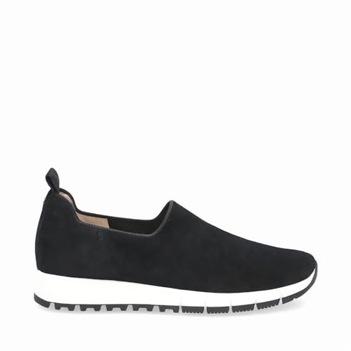 Peter Kaiser Damen - Sneaker 74703 Leder Stretch in schwarz Textil