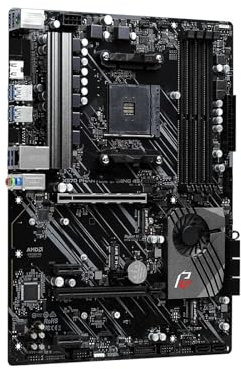 Carte Mere pc Fit for ASRock X570 Phantom Gaming 4S Carte mère AM4 DDR4 128 go Hyper M.2 ATX Prise en Charge Ryzen 5 5600X 4100 1600 3600 CPU