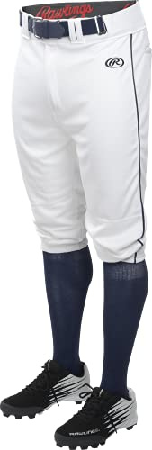 Rawlings Launch Series Baseballhose, Höschen-Passform, Erwachsenengrößen, paspeliert, mehrere Farben