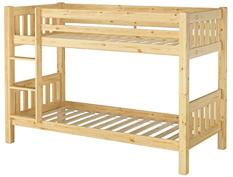 Erst-Holz®Kinderetagenbett Kiefer Massivholz 90 x 200 mit Rost