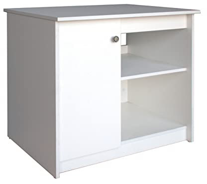 Lucky Reptile 69773 Terrariumschrank 80x50x66 cm Weiß, Unterschrank für Terrarien, Aquarien und Käfige
