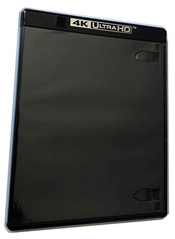Viva Elite New 1 Official 3 Discs 4K UHD Replacement Case Black 12.5mm (Pack of 1)