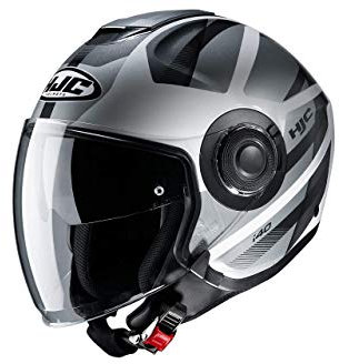 HJC Unisex-Adult I40 REMI Motorradhelm, Gris anthracitz, S