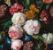 Papier peint panoramique Fleurs Eloïse 300 x 280cm Multicolore | Revêtement Mural, Tapisserie, Panneau Mural Décoratif | Pour salon, chambre, entrée Facile à poser et à enlever