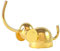 Step Paris Ringhalter Elefant goldfarbenes Metall