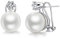 Perlenohrringe Silber 925 Hängend Perlen Ohrringe Hängend Perlenstecker Silber Perlen Ohrstecker