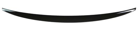 OMAC Heckspoiler Heckflügel Hecklippe kompatibel mit Skoda Octavia Limo 2012-2020 ABS Schwarz