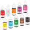 Waysroma Coloranti Alimentari Liquido,10 Colori 10ml Pasticceria Alimentare Colorante per Cuocere Decorare Pasqua