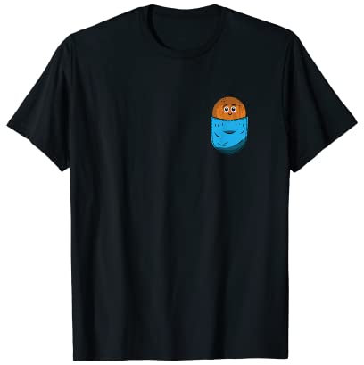 Süßes Kokosnuss-Taschen-Design, lustiger Sommer T-Shirt