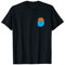 Süßes Kokosnuss-Taschen-Design, lustiger Sommer T-Shirt