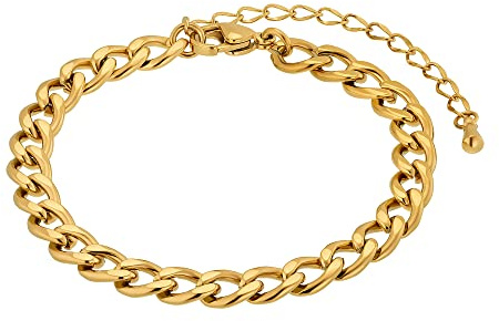 Heideman Armband Ylva Damen Edelstahl poliert | Zeitloses Accessoire als Geschenk für Frauen, minimalistisch, stapelbar und angenehm im Alltag zu tragen