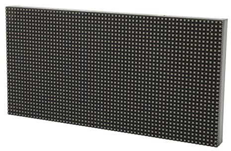 Panel de Matriz LED RGB a Todo Color, Paso de 64x32 3 Mm Que Muestra Texto Animación de Imagen Colorida Tablero de Visualización RGB Individual 2048, Brillo Ajustable, Interfaz