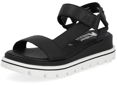 Rieker Evolution Damen Plateausandalen W1651, Frauen Sandalen