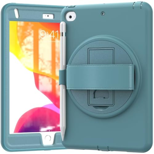 Compatible with/Replacement for iPad Mini 4/5 Heavy Duty Case Shockproof Cover HYZZXB (4)