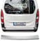 RECAMBO Ladekantenschutz Edelstahl matt gebürstet mit Textur - kompatibel für Toyota Proace City - BJ ab 2020 - Styling und Schutz für die Stoßstange