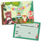 (Pack of 40) Woodland Animals Childrens Birthday Party Invitations - Double Sided (NO ENVELOPES)