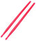 Professionelle 5A Nylon Glitter Drumsticks – 2-teiliges Set für Kinder und Erwachsene – Rosa Sticks für Schlagzeuger Anfänger Kleinkind Percussion Zubehör