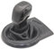 Viviance Pomo de la palanca de cambios de 5 velocidades Tapa del maletero compatible con Citroen C4 MK1 2004-2008 - Negro