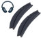 2 Almohadillas de Repuesto para Diadema para Auriculares WH XB910N, Fácil Instalación de Bricolaje, Kit de Auriculares de Repuesto, Almohadilla para Diadema, Accesorios WH XB910N