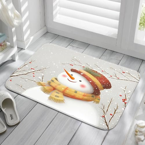 Fußmatte 80x120 cm Süßes Grau Gelb Fussmatte Aussen Fussmatte Innen rutschfeste Schmutzfangmatte Fußmatte Waschbar Fussabtreter für Flur Haustiere Fußmatte Außen