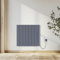NRG 2000W Electric Ceramic Radiator with Wi-Fi Model Portable Plug in Electric Heater Free Standing or Wall Mountable Anthracite