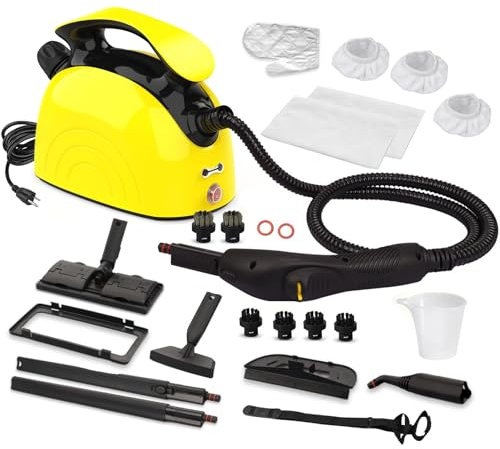 Steam Cleaner with 21 Accessories Steam for Floors, Tile, Grout, Carpet,0311