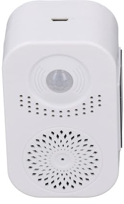 Wireless Motion Sensor Türklingel mit Personalisierter Spracherinnerung und USB -Ladung für die Verwendung von Zuhause und Laden, Einstellbares Volumen Mehrere Klingeltöne