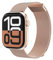 VONMÄHLEN Milanese Loop 2 – Stilvolles Edelstahlarmband mit Magnetverschluss, verstellbar, hochwertig, kompatibel mit Apple Watch in rosegold