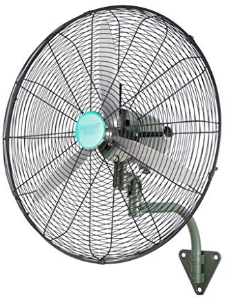 OWOHYG Ventilatore Elettrico in Metallo da Parete, Potente Ventilatore Industriale ad Alta Potenza, Potente Ventilatore a Tromba Commerciale per officine, edifici e spazi Esterni (550 mm)