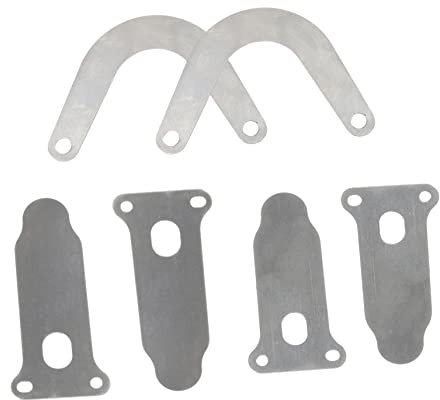 Veemoon 6 Stück Teiliges Luftkompressor Ventilplatten Robuste Förmige Zungenform Ventilplatten für Einfache Installation und Kompatibel mit Gängigen Modellen