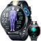 Orologio Smartwatch Uomo Cardiofrequenzimetro Orologi: 1.56 AMOLED Intelligenti Watch con ECG HRV SpO2 Sonno Pressione Sanguigna SOS Pulsante Torcia Integrate LED Sportive Compatibile iOS e Android