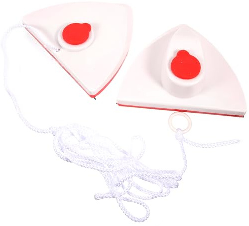 TOKIDNY Limpiador Magnético para Ventanas Doble Cara Depósito de Agua para Cristales de 8-15 MM Herramienta Multifuncional para Limpieza de Vidrio Hogar y Exteriores Cepillo Magnético