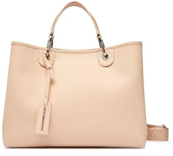 Emporio Armani MyEA Einkaufstasche, mittelgroß, mit Hirschmotiv, Rosa
