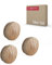 Gedotec Loch-Abdeckungen universal Abdeckkappen Holz für Blind-Bohrung Ø 15 mm | Massivholz Kiefer naturbelassen | Gesamt Ø 17 mm | Kappen rund zum Eindrücken | 20 Stück - Runde Lochkappen für Möbel